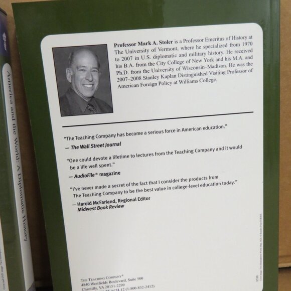 Great Courses America and the World A Diplomatic History 2 DVD Set w/Guidebook - Picture 4 of 9